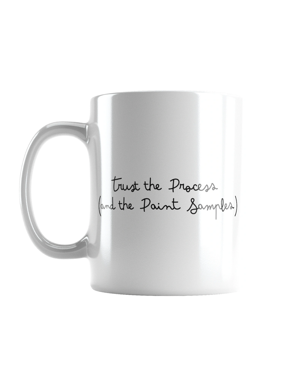 Trust the Process Mug - Black