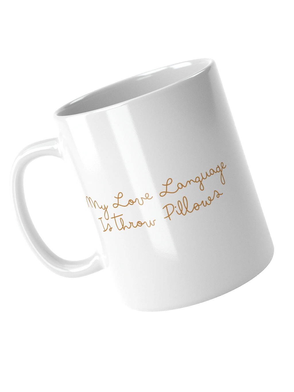 My Love Language Mug - Gold