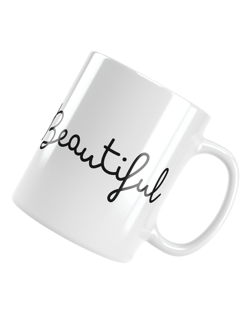 Make It Beautiful Mug - Black