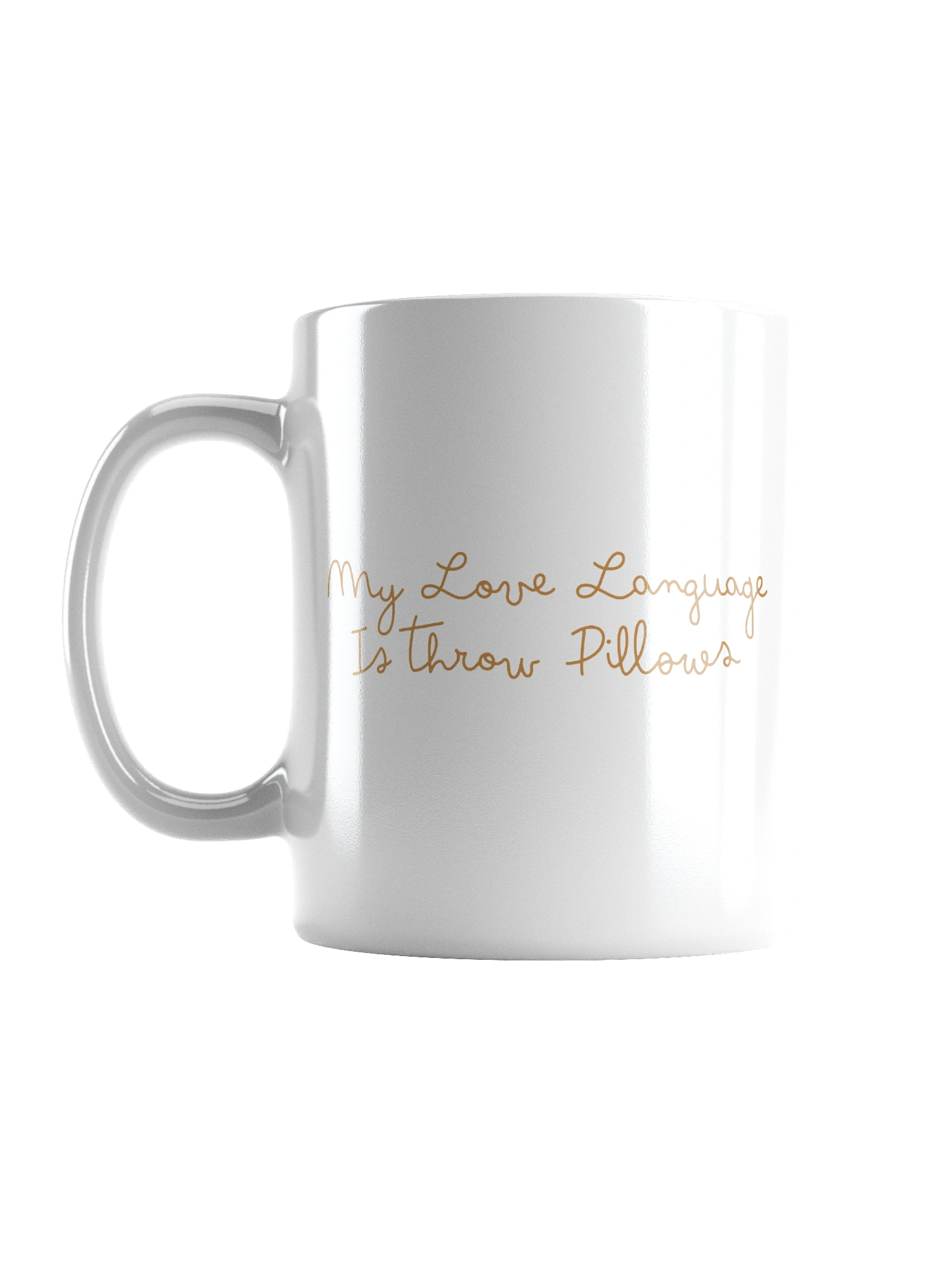 My Love Language Mug - Gold