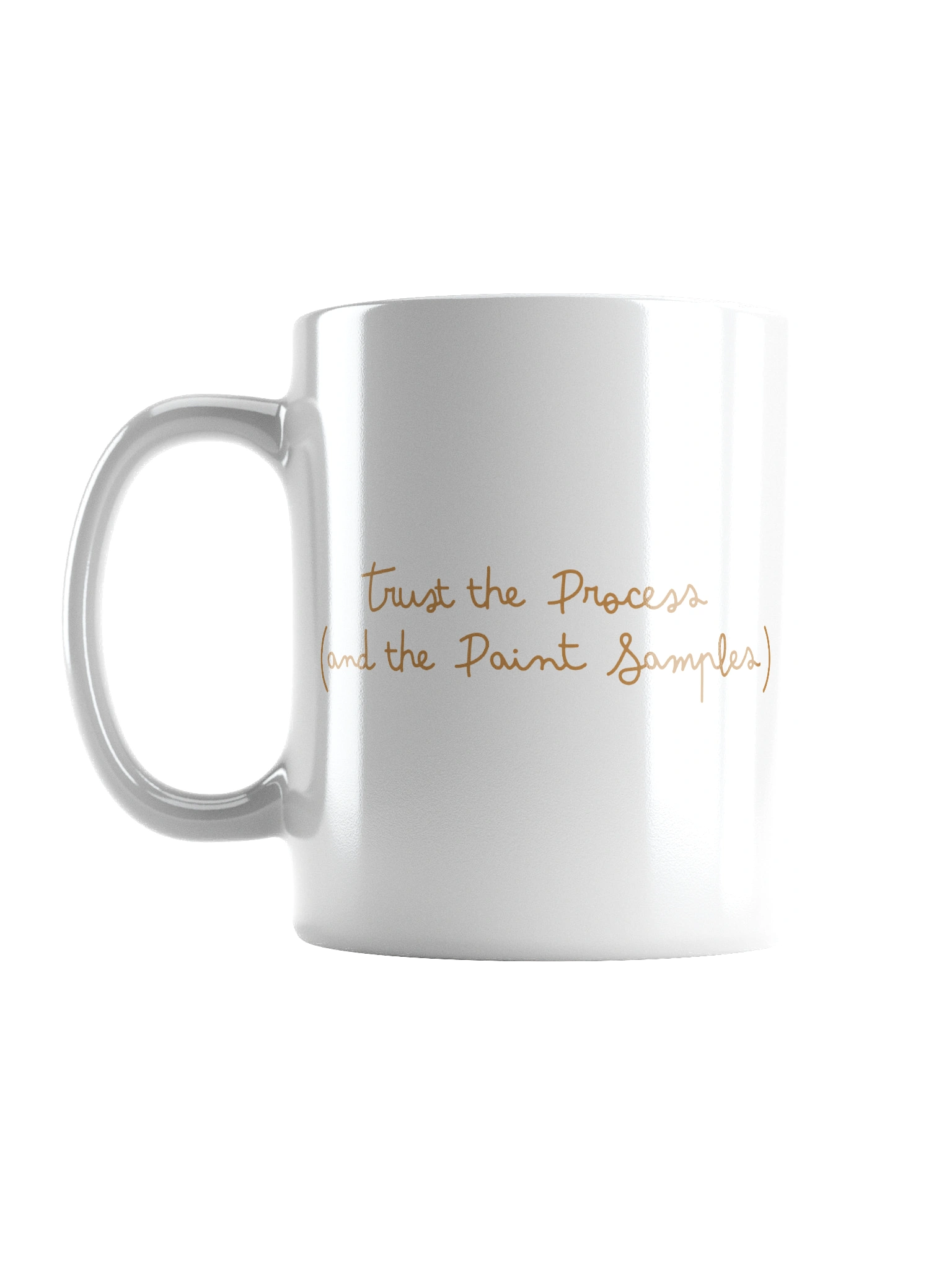 Trust the Process Mug - Gold